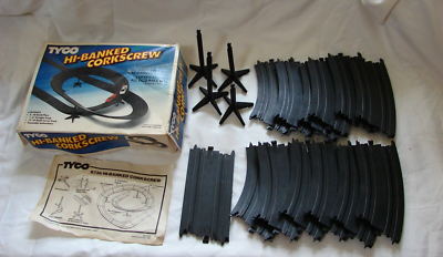 Tyco #6738 Hi-Banked Corkscrew | eBay