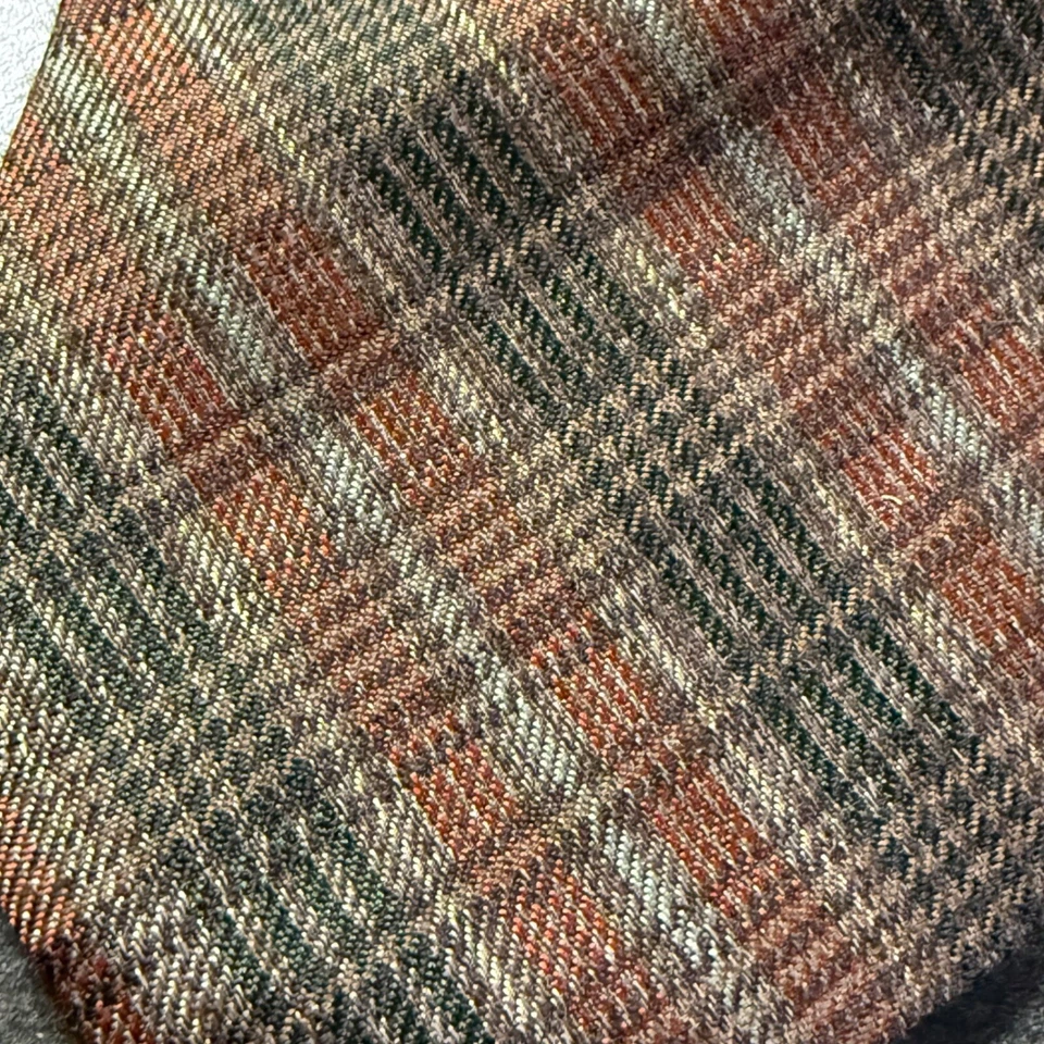 Stafford клетку галстук коричневый зеленый сплетенный классический бизнес карьера - Изображение 2 из 4