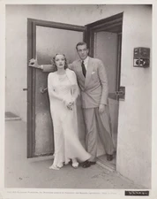 HOLLYWOOD MARLENE DIETRICH + GARY COOPER 1935 BEHIND SCENES ORIGINAL PHOTO 59