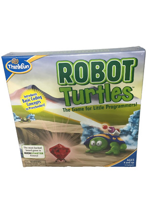 Robot Turtles Game for Little Programmers Basic Coding Concepts 2014 Think Fun 