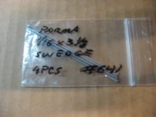 PARMA  1/16 x 3-1/8 SWEDGED AXLES (4) PIECES