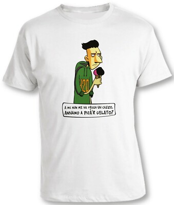 T-SHIRT GELATO SECCO ZEROCALCARE STRAPPARE LUNGO I BORDI 100