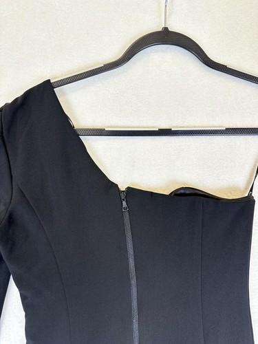 BNWT BARDOT Womens Black Anja Leatherette Dress - Size 8 - RRP $139.99 - Picture 12 of 15