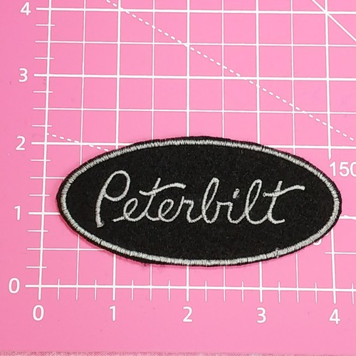 Peterbilt logo Patch Iron-On Peterbilt logo patch Embroidered Patch - Picture 3 of 8