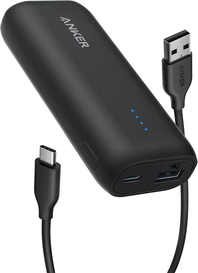 Anker 321 Powerbank PowerCore 5K 5200mAh externer Akku für iPhone Google Pixel
