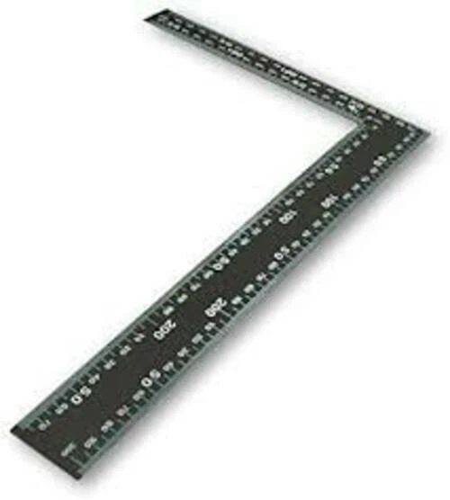 TOOLZONE HEAVY DUTY METAL ROOFING RAFTER SET SQUARE METRIC IMPERIAL 12" x 8" 200 x 300mm