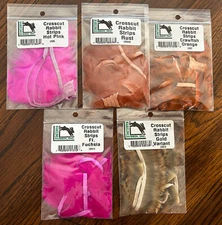 Crosscut Rabbit Strips  - 1/8” Hareline