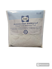 Antimicrobial Wateproof fitted crib mattress pad- Brand new