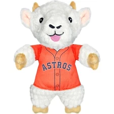 Pets First MLB Goat Plush Toy for Dogs & Cats Squeaky Dog Toy with Squeaker