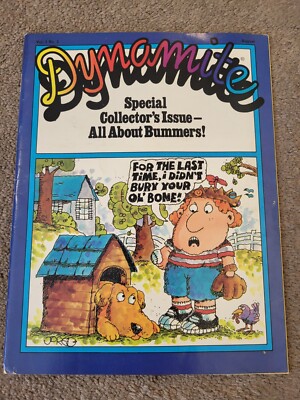 DYNAMITE Magazine 1981 Special Collectors All About Bummers Vol 5 Cards & Poster