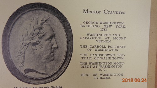 The Mentor 02/16/14 6 Gravures Prints GEORGE WASHINGTON - BIOGRAPHY - Picture 2 of 3