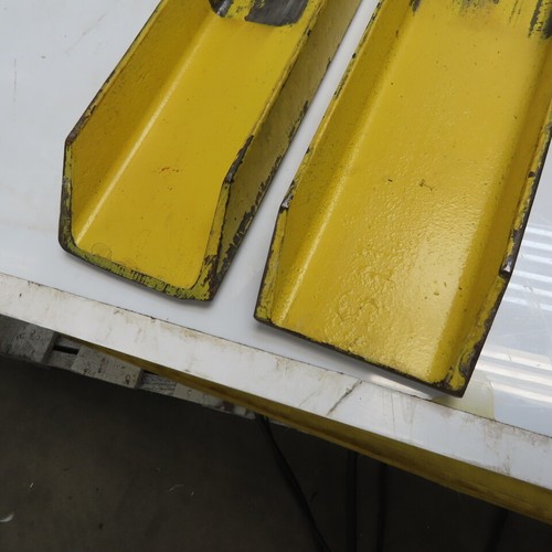 40" x 4"x 1-1/2" Tall Stacker Walkie Fork Extensions 1 Pair Lot of 2 - Picture 9 of 9