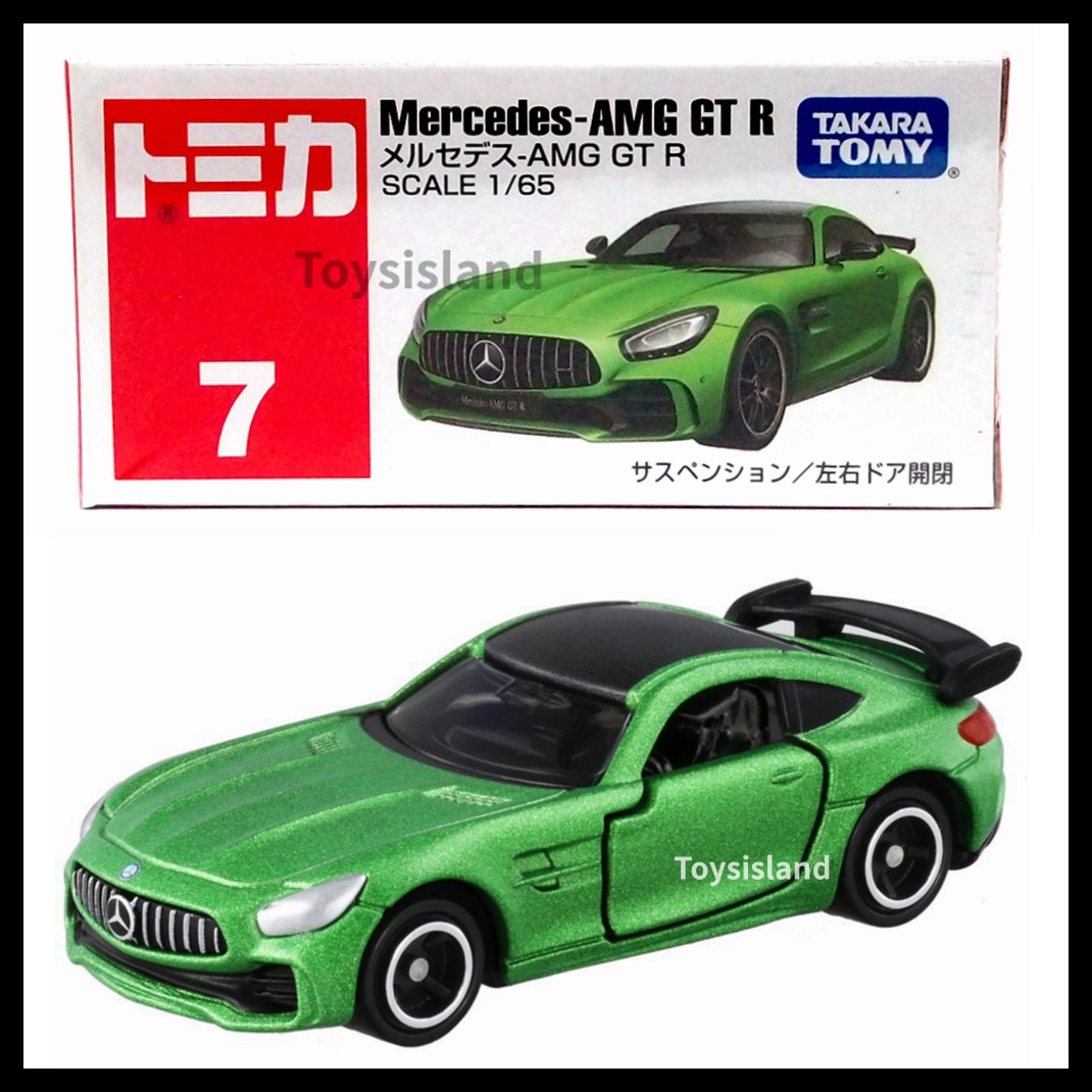 Takara Tomy - メルセデス-AMG GT R （ゴールド×ブラック） （1/65スケール トミカ TOMICA 7 Mercedes Benz AMG GT R 1/65 TOMY 2017 August NEW DIECAST