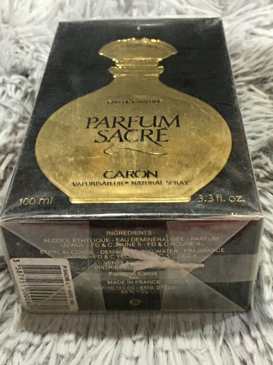 Parfum Sacre Caron for Women Eau de Parfum 100mL New Sealed