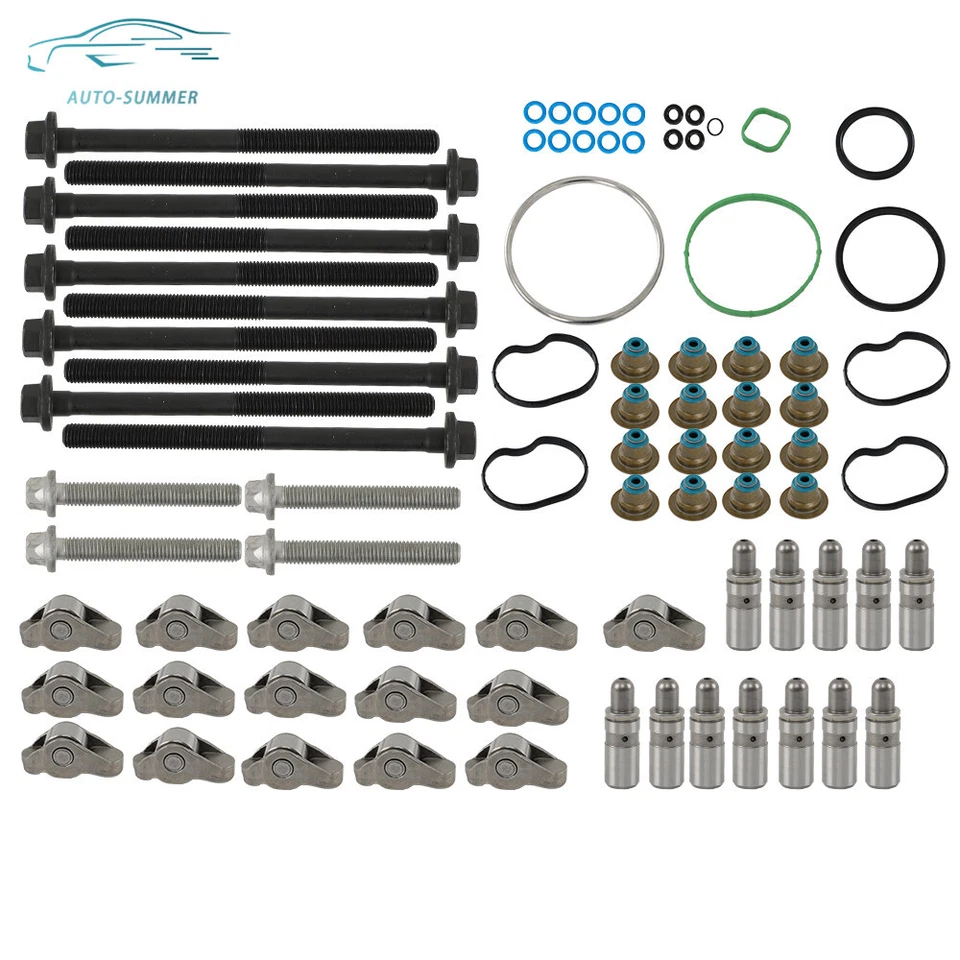 Kit de brazo basculante elevadores de árbol de levas de 2,4 L para Chevrolet Malibu Equinox Buick Terrain Foto 2 de 4