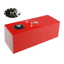 19 Gallon 72L Racing Fuel Cell Gas Tank + Cap + Level Sender Top Feed Universal