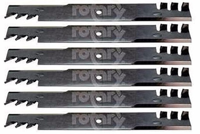 9465 Exmark 1-603283 Copperhead Mulching Blades 60" CUT LOT of 3 9465 Exmark 1-603283 Copperhead Mulching Blades 60" CUT LOT of 3