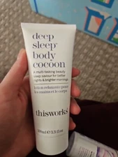 This Works Deep Sleep Body Cocoon Bedtime Lotion - 3.3oz Sealed