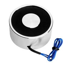 12V DC 1400N Electric Lifting Magnet Electromagnet Solenoid Lift Holding Silver