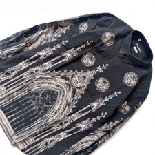 Dolce & Gabbana dress shirt all over men's size L used From JAPAN 2502SM