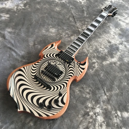 Wylde Audio Barbarian Rawtop Electric Guitar HHPickups Maple Neck TOM Bridge