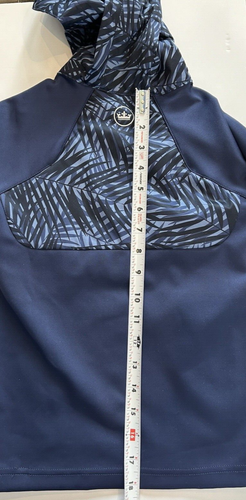 PETER MILLAR 1/4 Zip Pullover HOODIE YOUTH XS 5-6 Navy Blue MSRP $150 NEW 2 avai - Picture 7 of 19