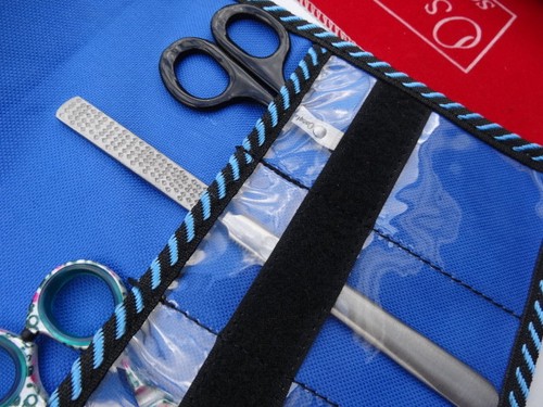 7 Pieces_Pet Scissors, Thinning dog/cat grooming+Nail Clippers +Steel Buffer - Picture 3 of 20
