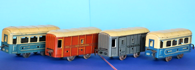 Coffret Train JEP MÉCANIQUE 2S – Échelle S – Fonctionne – Jouet Vintage