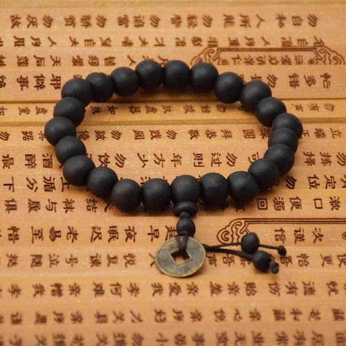 Men's Wooden 12MM Buddha Buddhist Prayer Beads Tibet Bracelet Mala N4G3 - Picture 7 of 7