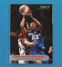2002 SI Kids CHAMIQUE HOLDSCLAW Sports Card, Washington Mystics/ WNBA #171