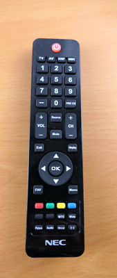 ORIGINAL Ersatz-Fernbedienung - NEC B8.080.446-1 / TV / Remote