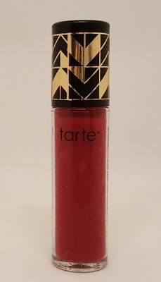 TARTE MARACUJA SPARKLING SHINE LIP GLOSS VAVA RED TRAVEL SIZE .064 OZ NEW!