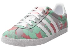 adidas gazelle floral print