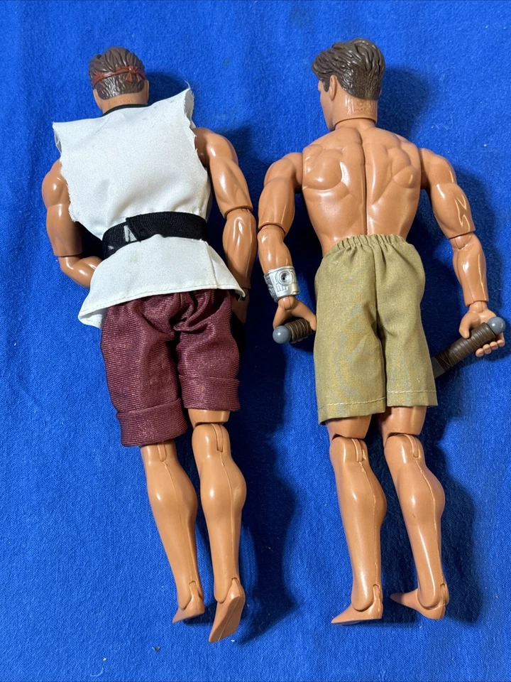 (2) Figuras de acción Max Steel 12" 1998 Mattel Ninja Foto 4 de 4