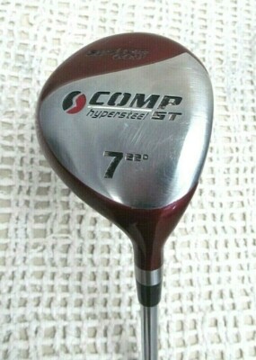 System Golf COMP Hypersteel ST 22* Degree 7 Wood 40'' RH ~ Stiff Flex Steel Shaft