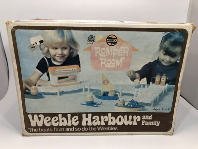 Weeble Harbour and Family Weebles Spielzeug Figur Hafen unbespielt