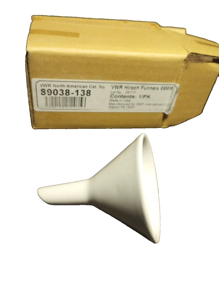 VWR Hirsch Funnel 55mm 89038-138 New in Box - Image 2 of 4