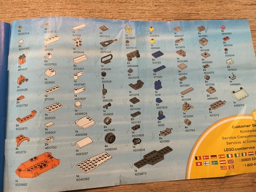 LEGO City Küstenwachenfahrzeug mit Schlauchboot (60012) - Bild 2 von 2