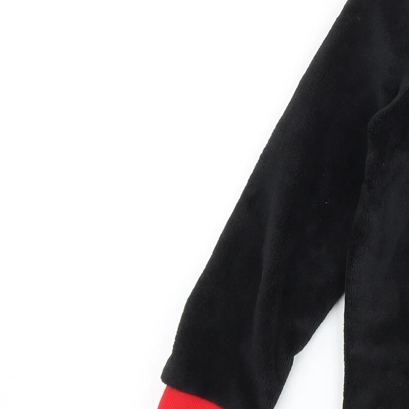 ALEXANDER MCQUEEN Felpa pullover in poliestere nera per ragazzi taglia 7 8 anni pullover Lightn