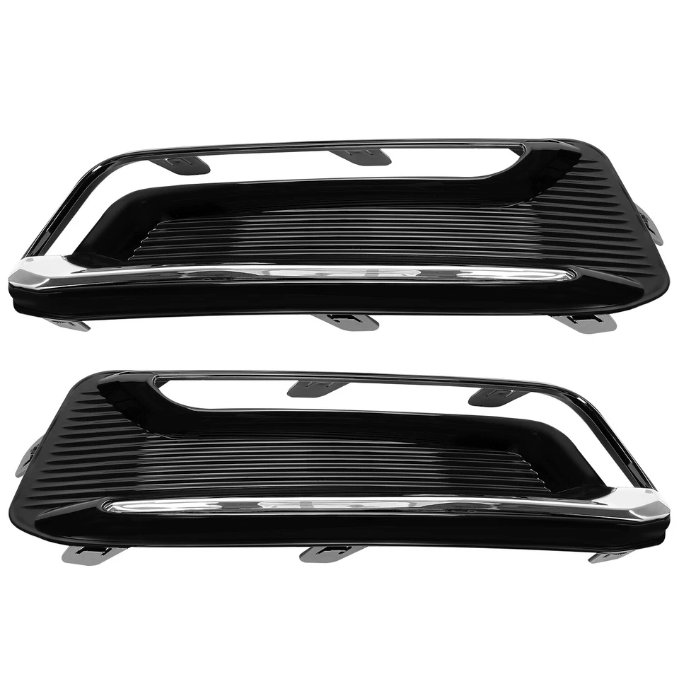 LH & RH Fog Light Bezel Cover Set For Chevrolet Impala 2014-2020 Fog Lamp Grille - Изображение 3 из 4