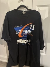 Marvel Stark Industries Motor Racing black tshirt size 3XL Iron Man Tony Stark
