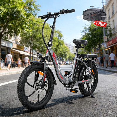 Elektrofahrrad 36V 18AH Klapprad coummuter E-bike 20Zoll City E-bike Fafrees F20
