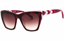 POLICE SPLL36 0AHL Sunglasses Havana Fuchsia Frame Brown Gradient Lenses 54mm