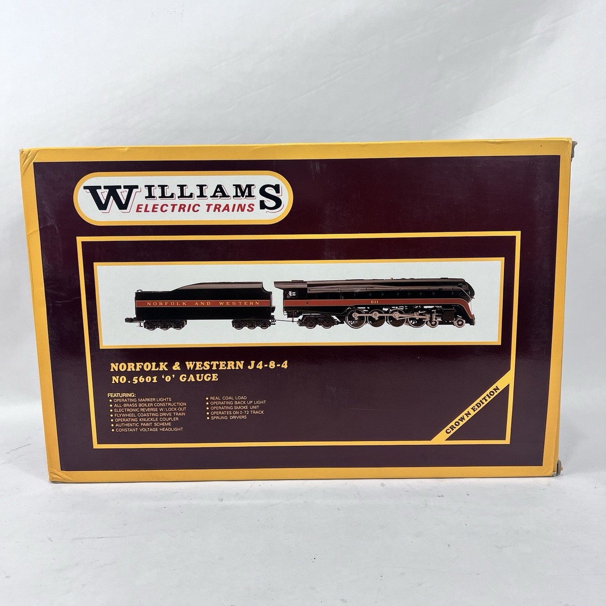 Williams 5601 Norfolk & Western J 4-8-4 Steam LOCO for sale online