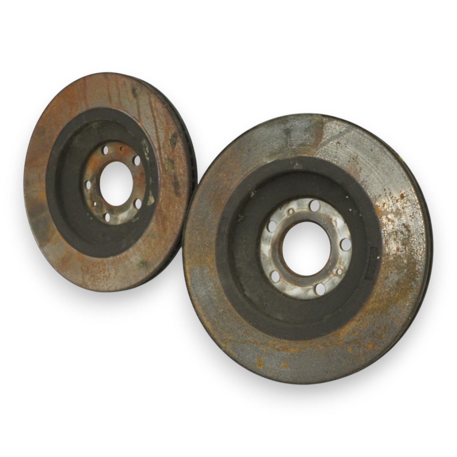 03-18 Bentley Continental GT 6.0L Brake Rotor Disc Rear Right Left Set Of 2 OEM