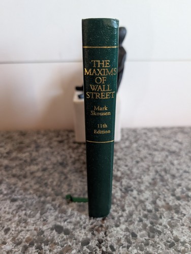 The Maxims of Wall Street SIGNED by Mark Skousen 11th Eleventh Edition - Imagen 6 de 6