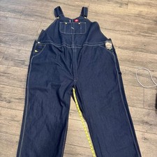 Nwt Dickies navy blue work overalls 60x30"