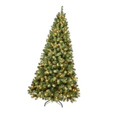Easy Assembly 5ft Pre-Lit Christmas Tree with 200 UL Lights, Full Appearance,