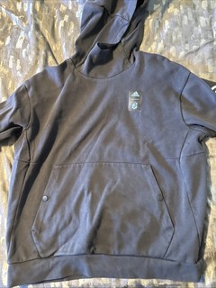 Minnesota United FC Adidas Black 2023 Travel Hoodie Pullover Sweatshirt Large