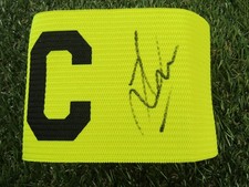 Jordan Henderson Hand Signed Captains Armband - Liverpool England Autograph